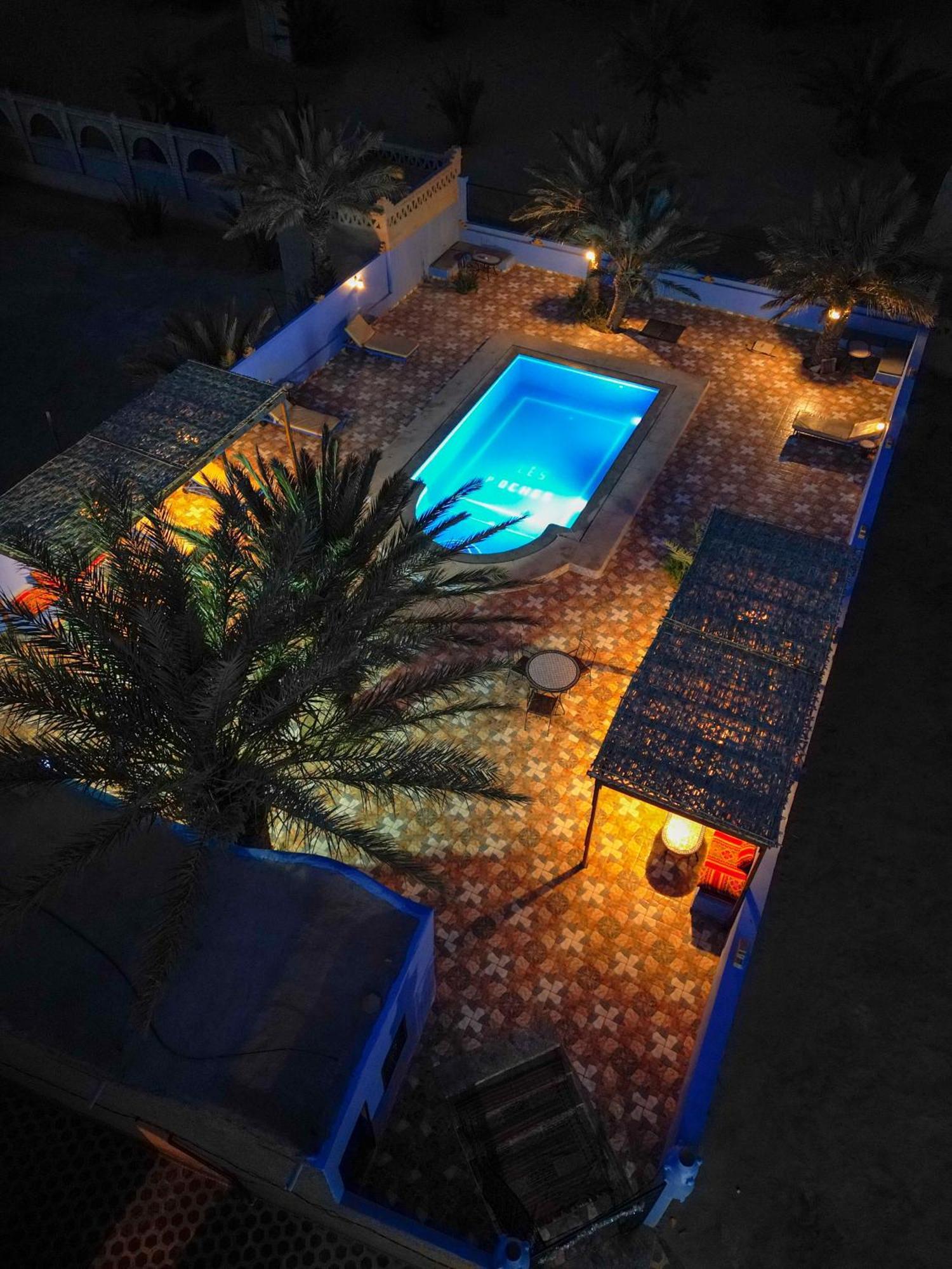 Auberge Les Roches Merzouga Exterior photo