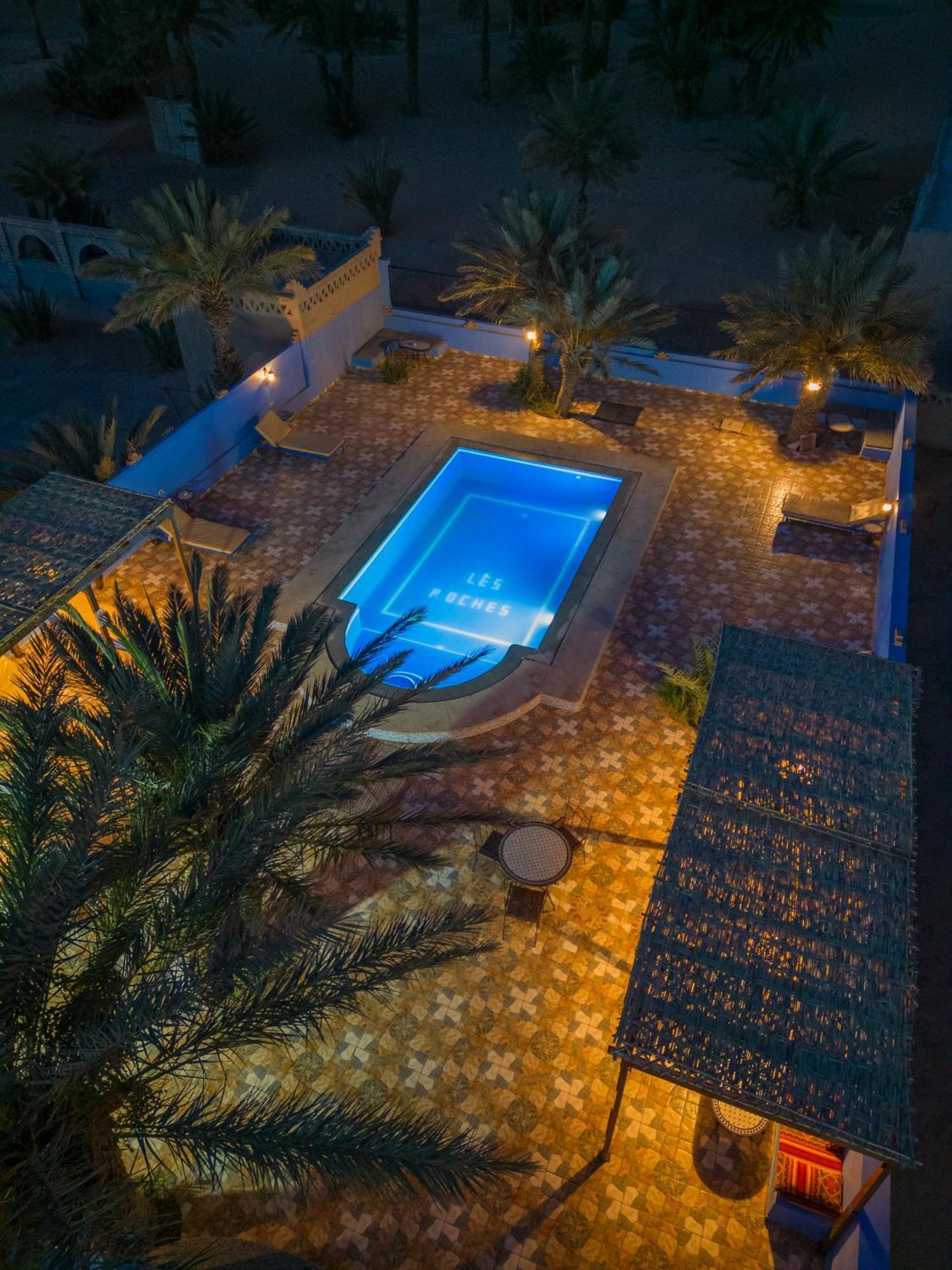 Auberge Les Roches Merzouga Exterior photo