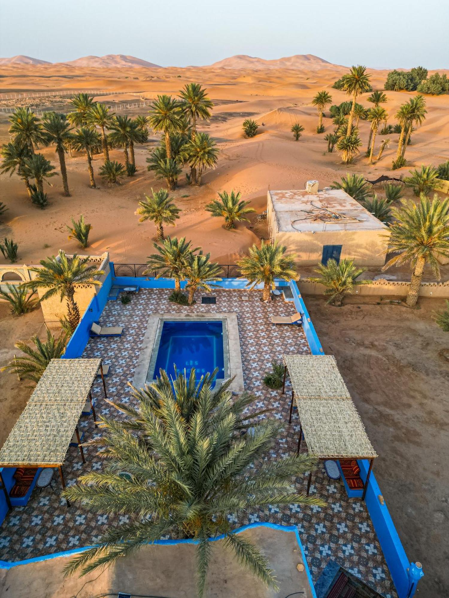 Auberge Les Roches Merzouga Exterior photo